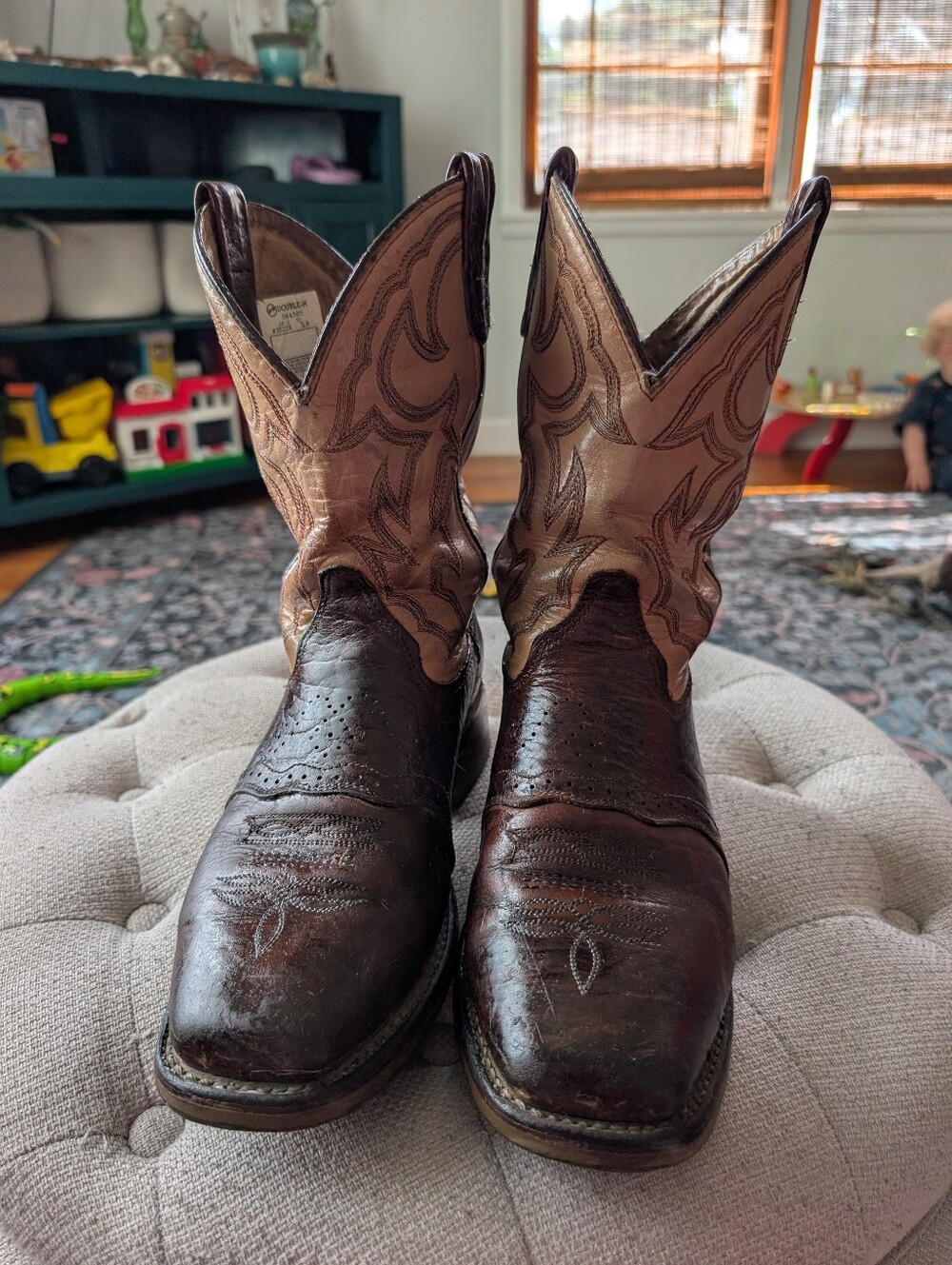 Double H Western Square Toe Boots